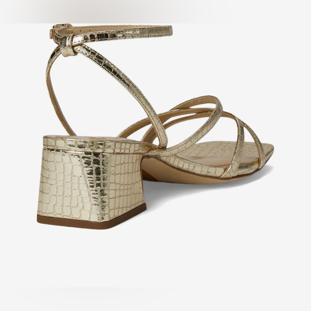 Sam Edelman Metallic Block Heel Sandals

Whitley - Picture 5 of 13